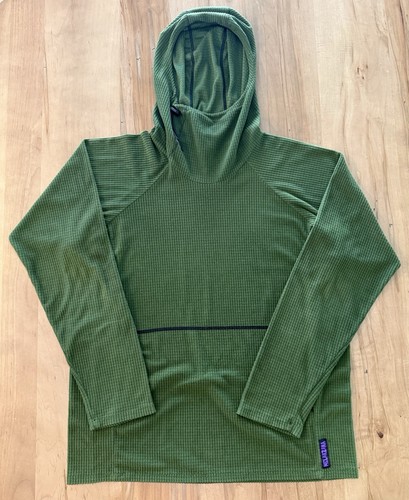 Melanzana micro grid hoodie - micro, v2