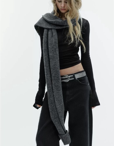 Zara woman scarf - zara, with