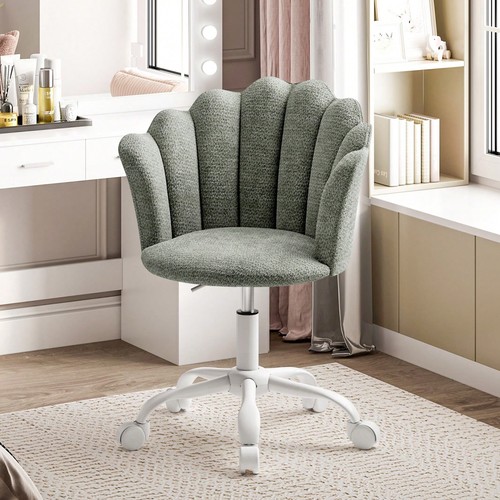 Dark green chenille swivel - dark,