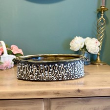 Handmade Oval Ceramic Planter