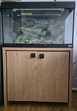 Fluval Roma 125 Fish Tank Aquarium With Heater U4 Filter & Accessories - Used