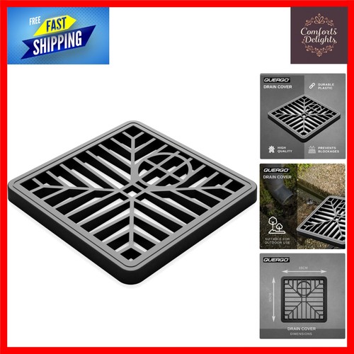 Matte black drain cover - matte,