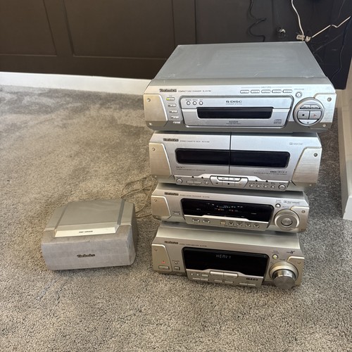 Technics hifi system stack - technics,