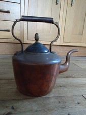 Lovely Copper Coloured Kettle With Lid SAS Mark On The Bottom