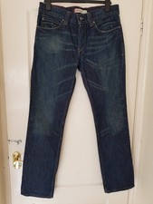 levis 511 slim fit blue jeans 32" waist 32" inside leg