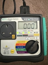 Kewtech KT71 PAT Tester with