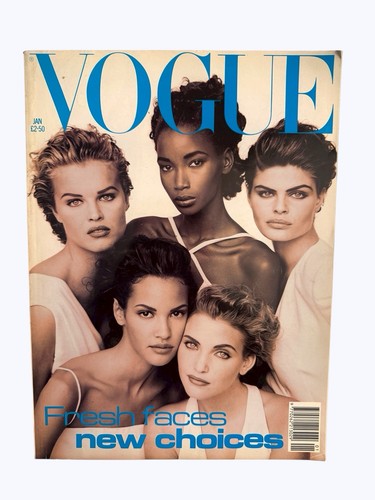 Vintage vogue january 1992 - vogue,