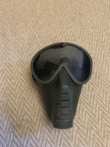 Airsoft mask olive - mask, full