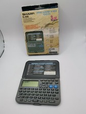 Boxed SHARP ELECTRONIC ORGANIZER  model  EL-6360
