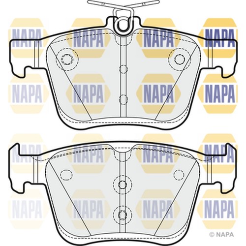 Brake pads set for golf - brake,