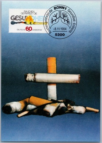 Federal maximum card bonn - bonn, 1984