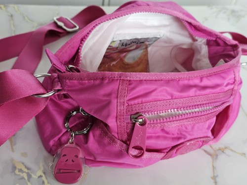 Kipling small pink handbag - kipling,