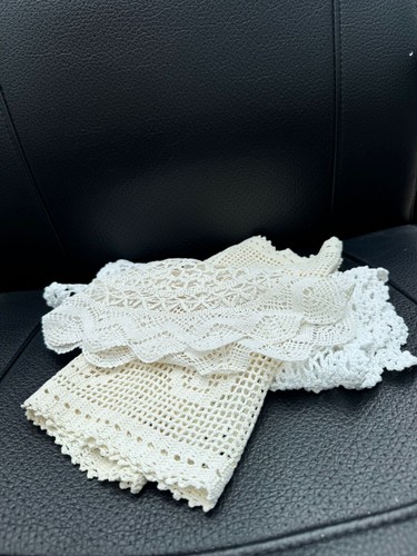 Vintage handmade lace - handmade, &
