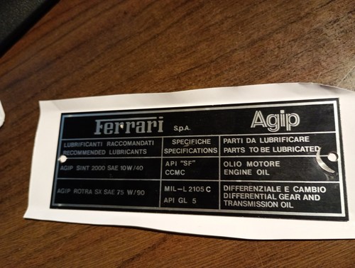 Ferrari agip 1980s 90s - ferrari, agip-1980s