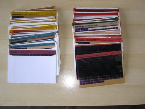 Suzuki car microfiche complete - car,