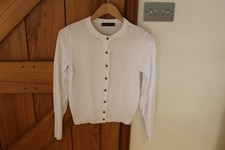 Womens Marks and Spencers Collection white cardigan, UK 8 Great condition