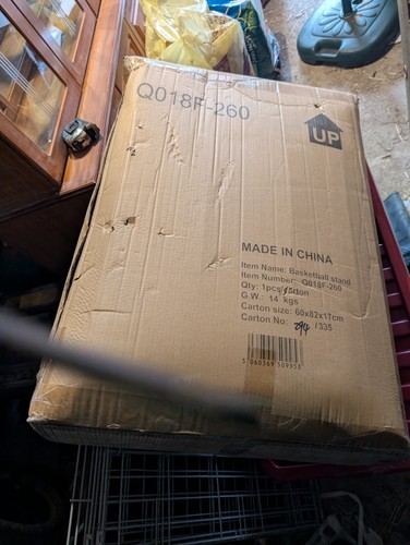 Never been opened - opened-, basketball