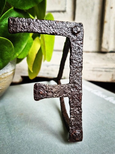 Antique branding iron - branding, iron,