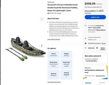 Serenelife 2 Person Inflatable