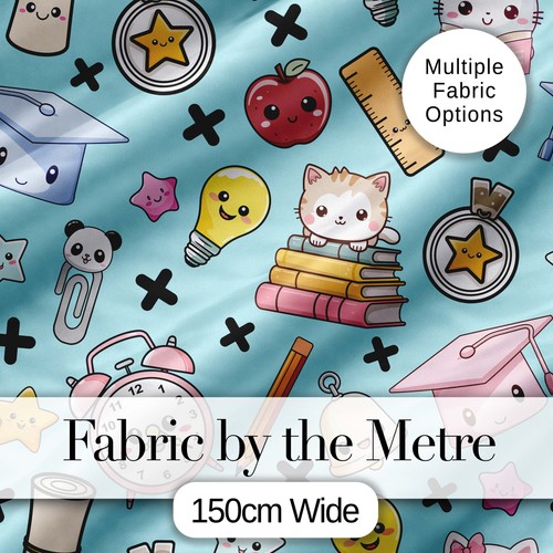 Cute kawaii school - school, supplies