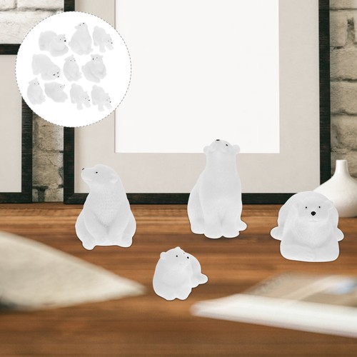 Reusable mini polar bear - reusable,