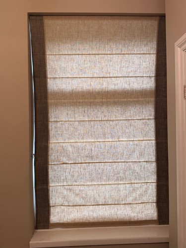 Roman blinds beige brown - roman, x2