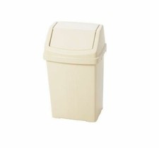Plastic Swing Bin 50 15 25 8 Litre Home / Office / Kitchen Rubbish Waste Dustbin