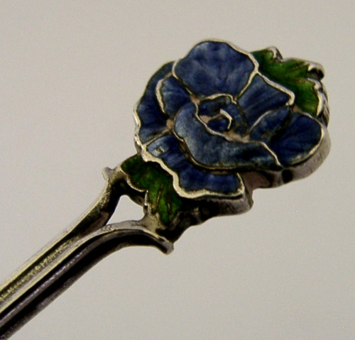 Pretty sterling silver pansy - pretty,