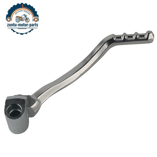 Forged kick start lever silver - forged,