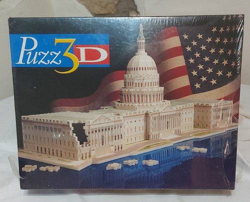 Vintage 1995 puzz3d capitol - 1995,