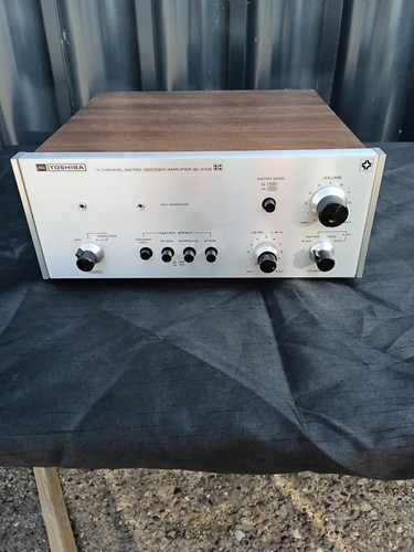 Toshiba 410s quadraphonic - toshiba, sc-410s