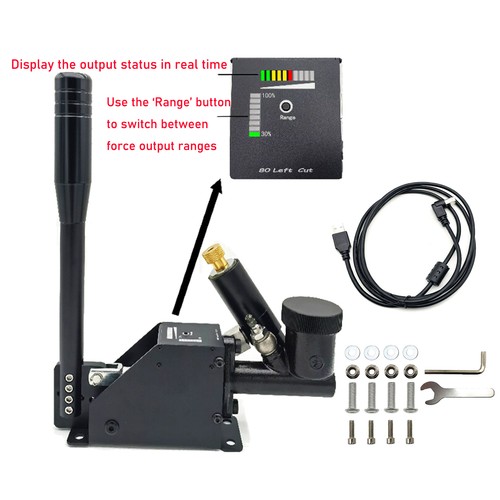 Adjustable hydraulic handbrake - hydraulic,