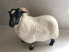 David Sharp Rye Pottery Ceramic Porcelain Black Faced Ram Sheep