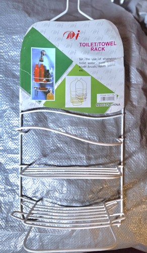 New white hanging shower - white,
