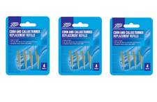Boots Corn & Callus Remover Refills Triple Pack x 3 Hard Cracked Skin Pedicure