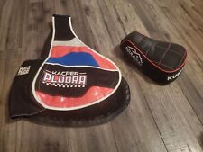 Speedway bike seat,covers engine,cap Kacper Pludra