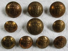 Set of 10x UK:"ROYAL ARMY