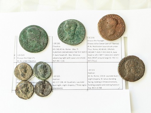 Roman quadrans drusus - roman,, as