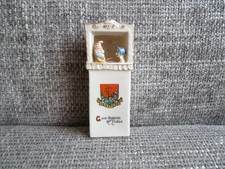 Carlton Crested china Punch and Judy Booth.