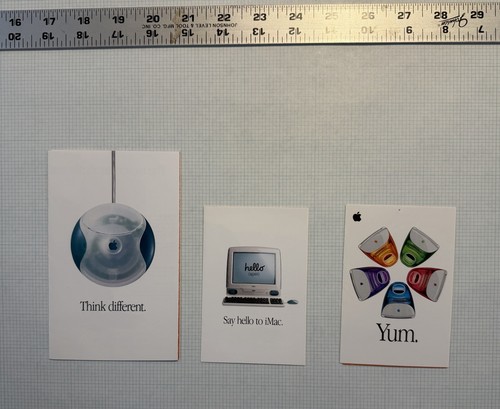 Lot three vintage apple - three,