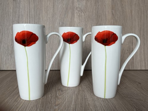 Dunelm poppy mug - dunelm, tall