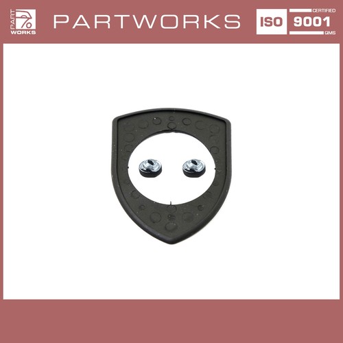 Rubber backing hood emblem for - hood,