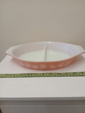 Vintage pyrex snowflake split - vintage,