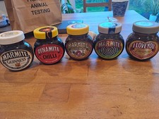 Marmite Jars. All Empty. With Original Lids. No Chips Or Cracks