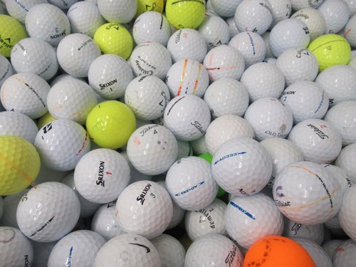 Mixed golf balls - golf,