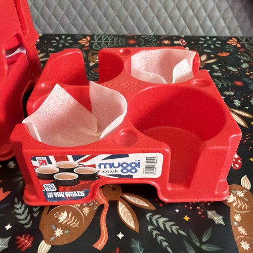 Muggi red mug cup - mug, glass