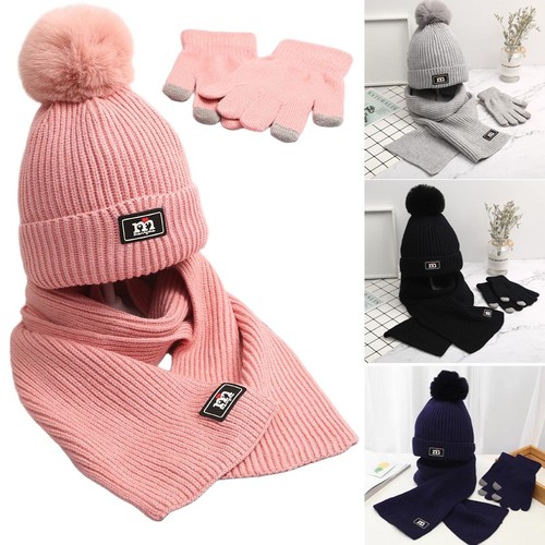 Girls and boys hat gloves - girls,