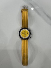 OMEGA Speedmaster Yellow Racing Schumacher Men's Watch - 3810.12.40