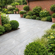 Grey anthracite porcelain - grey,