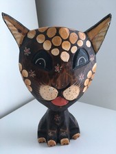 Hand Carved & Painted Wooden